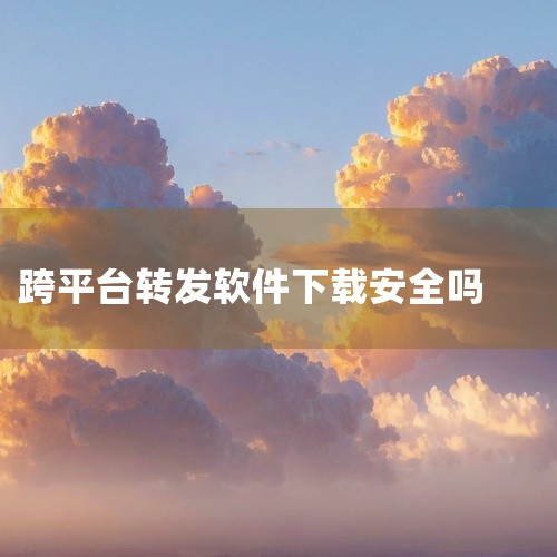 正版保障：在官网下载的一键转发软件，通常是经过官方认证的正版软件，具有较高的安全性。病毒防护：官网会定期对软件进行安全检测和更新，以减少病毒和恶意软件的风险。手机应用商店下载的安全性：审核机制：手机应|