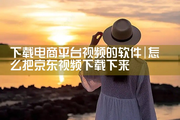 下载电商平台视频的软件