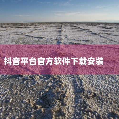 通过第三方软件平台（如360助手）搜索“抖音”，下载适用于Windows系统的exe安装包。也可访问抖音官网（https://www.douyin.com/）下载电脑版客户端。运行安装程序：双击下载的,